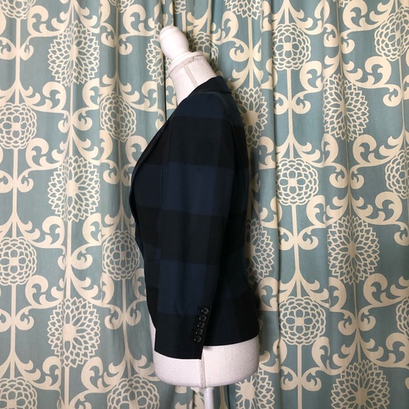 Elizabeth and James Wool Blend Plaid Jacket - Picture 2 of 9